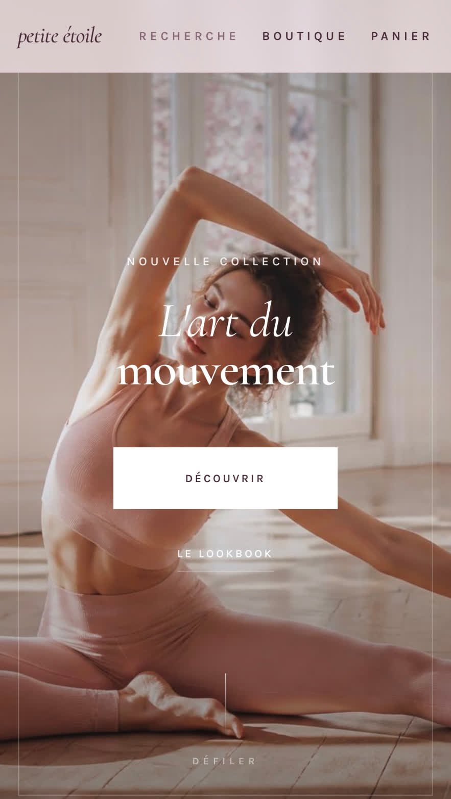 Designspår Petite Étoile — franskt, mjukt och feminint