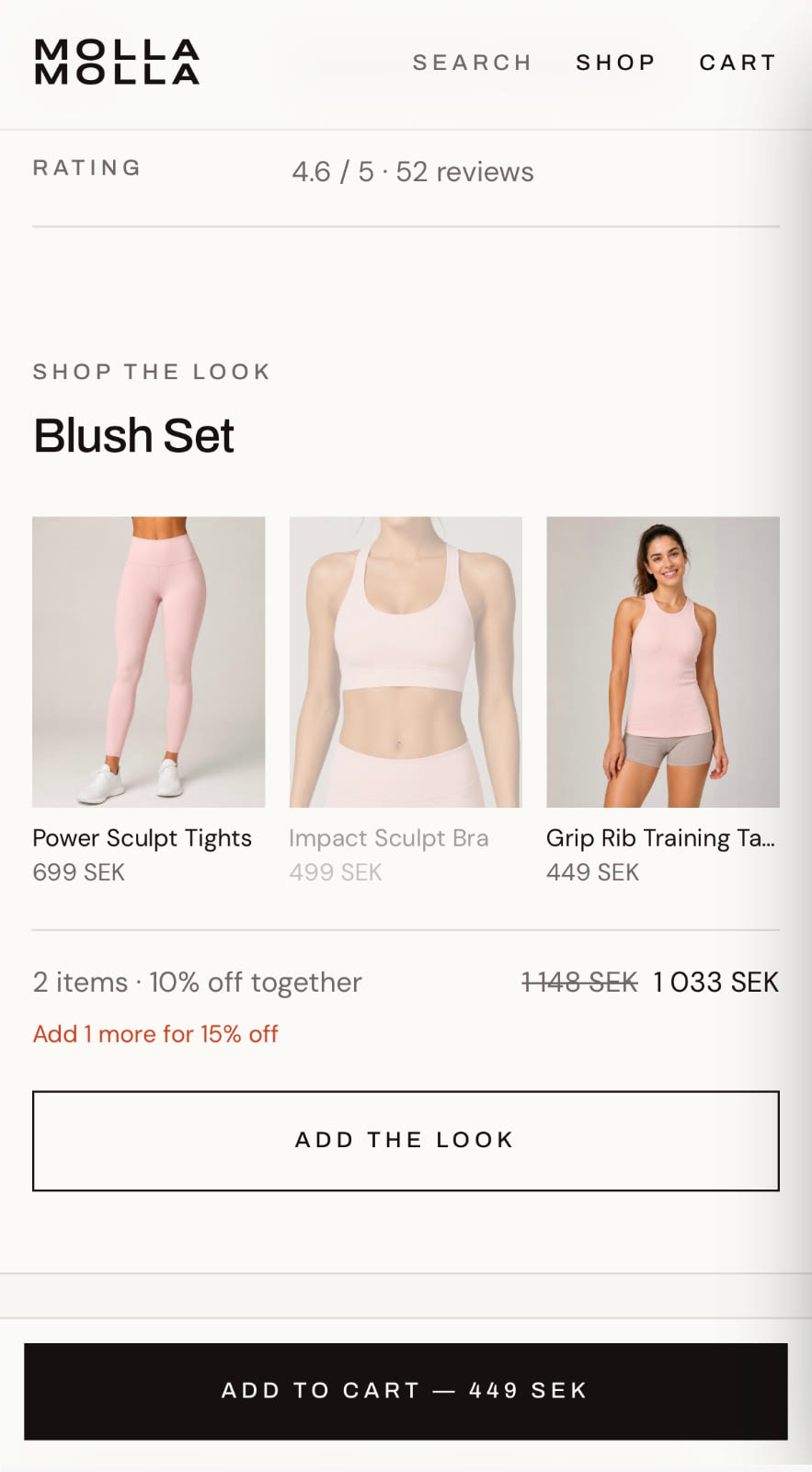 Shop the look — mobilvy