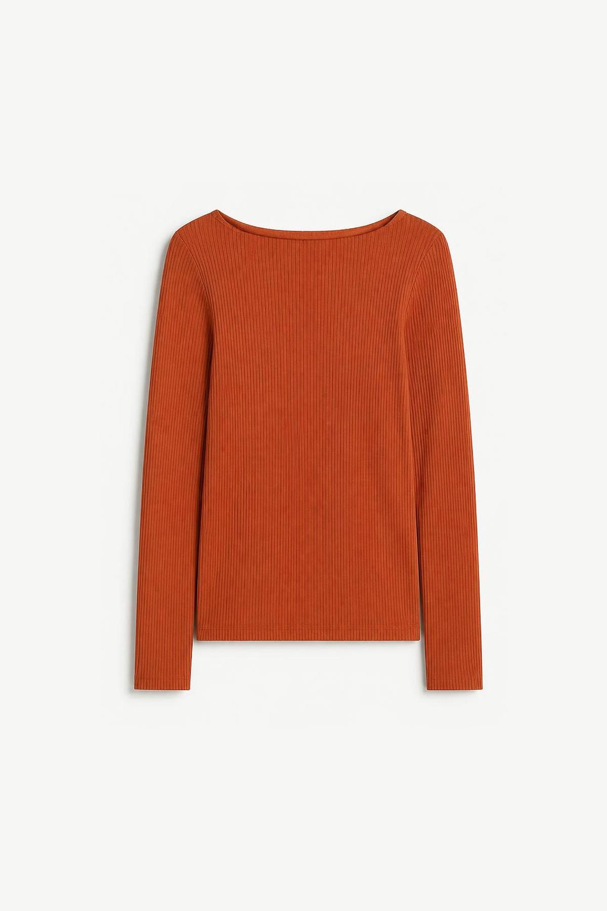 Loop Ribbed Knit Top — view 2