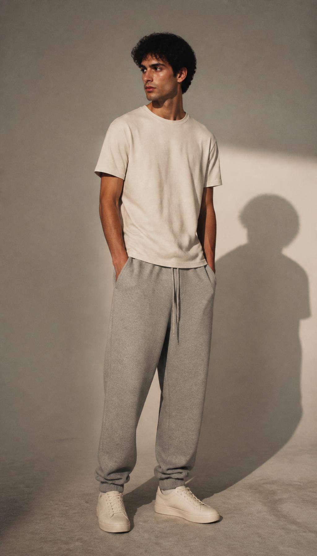 Block Relaxed Joggers — view 1