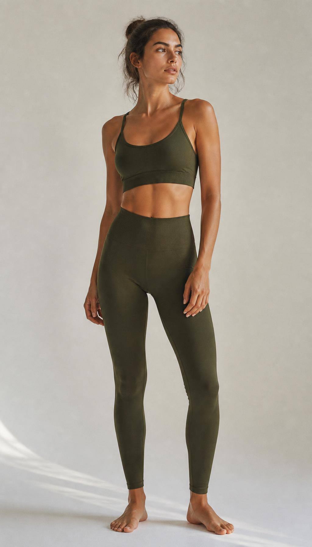 Line Seamless Tights — view 1