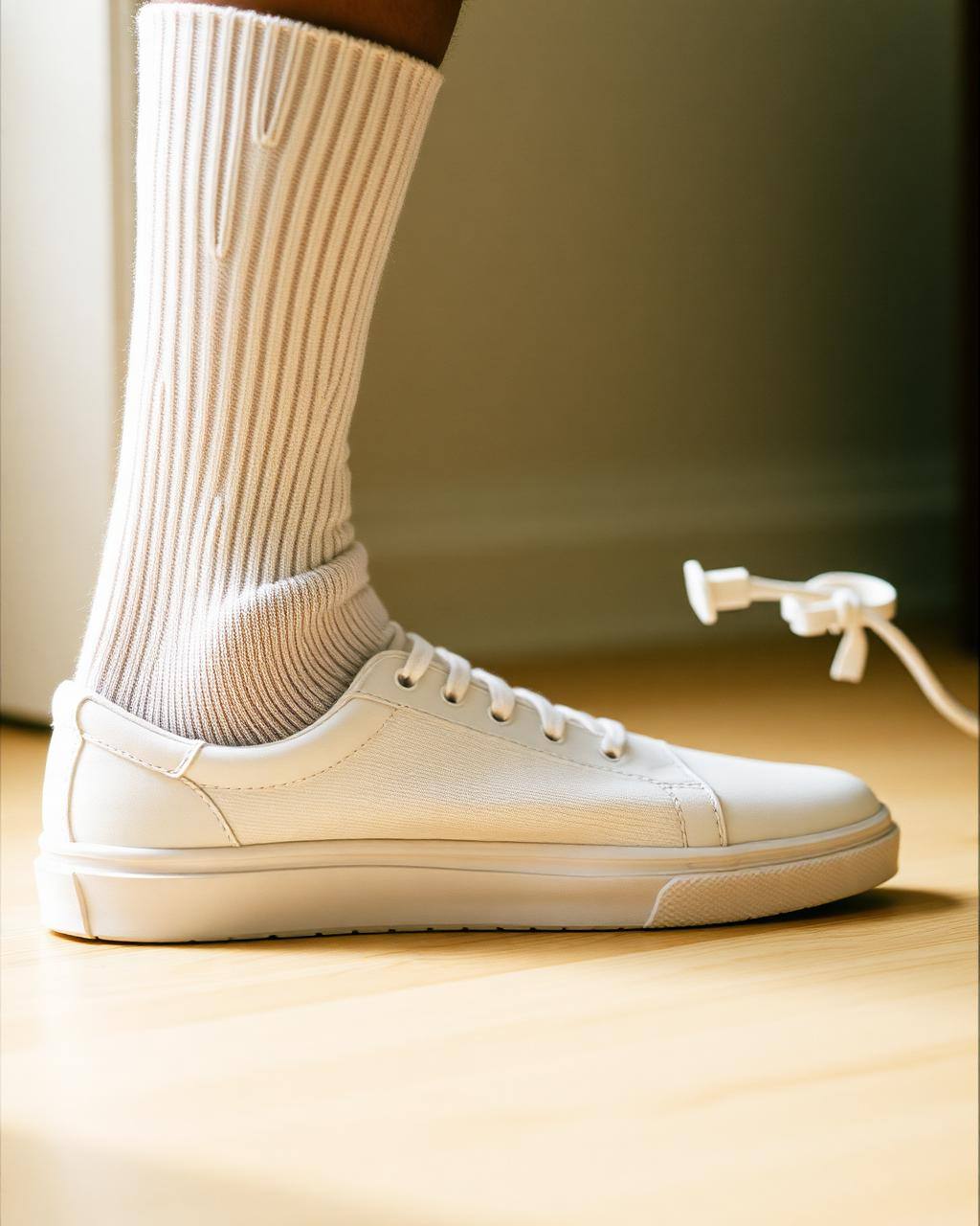 Tillfällig exempelbild · inte ett kundinlägg wearing Everyday Ribbed Socks