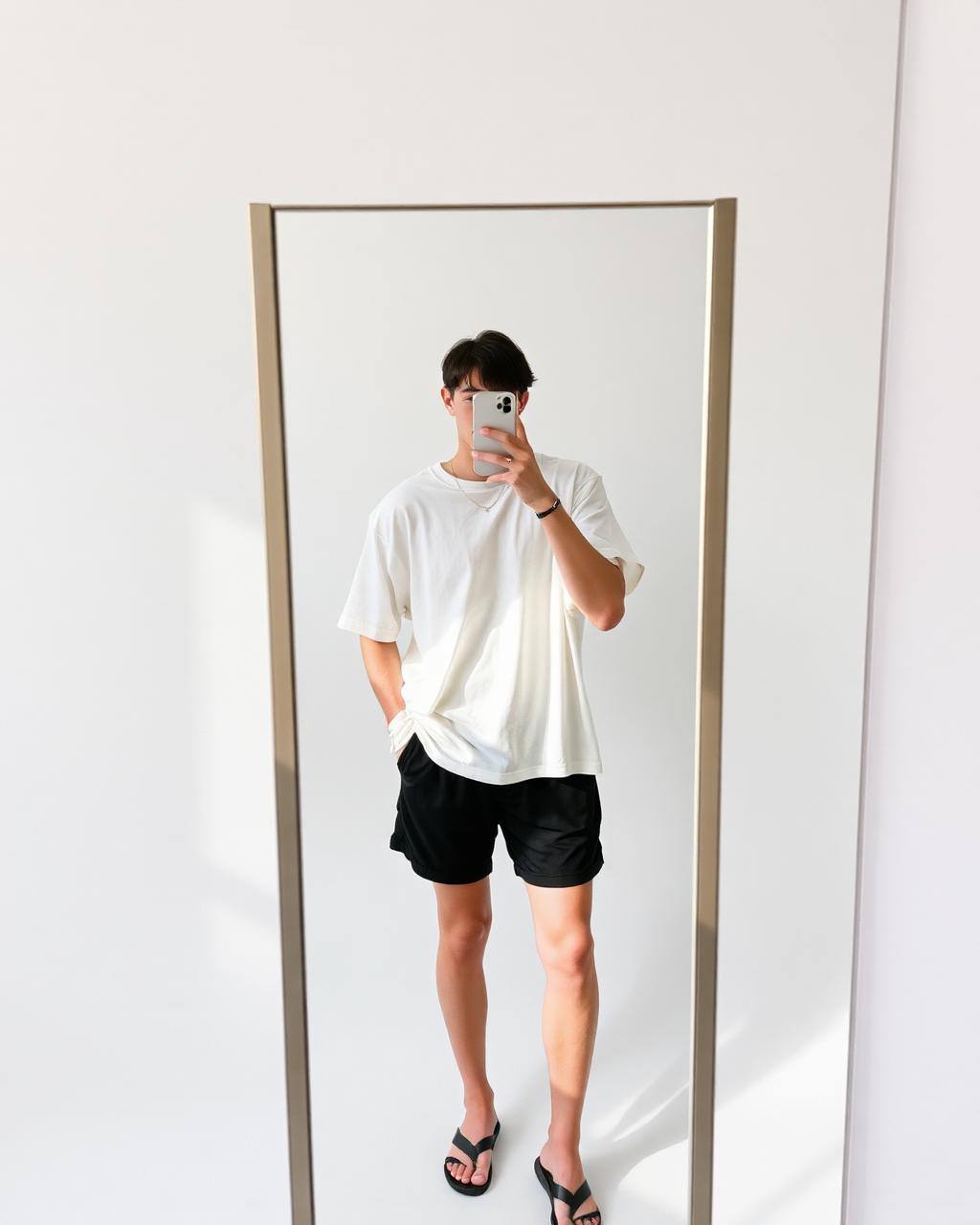Tillfällig exempelbild · inte ett kundinlägg wearing Studio Oversized Tee
